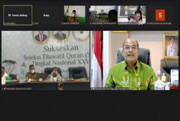 Perkuat Kolaborasi, Ditjen Bina Adwil Gelar Rakor Virtual STQHN XXVI Maluku Utara