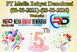HUT MRD 5 Tahun! Tanpa Perayaan Tanpa Tiup Lilin, Doa Terbaik Dari Sang Pendosa : Istiqomah Mengawal Aspirasi Rakyat!