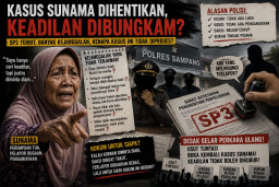 SP3 Terbit di Tengah Kejanggalan, Sunama Menangis Desak Kasusnya Dibuka Lagi
