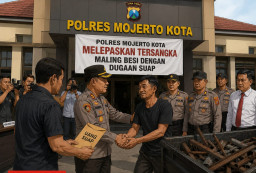 Dugaan Tangkap Lepas Kasus Pencurian Besi Di Mojokerto Kota: Tiga Terduga Dipulangkan, Isu Tebusan Rp 225 Juta Mencuat