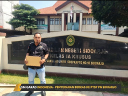 Garad Surati Ketua PN Sidoarjo, Keberatan Nama Kliennya Tak Diundang Dalam Pencabutan Gugatan Perkara Perdata Media