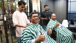 Tak Hanya Berdayakan Warga, Lamong Cukur Tambah Layanan bagi Pengguna Terminal TTL