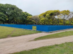 Berubah Warna, Lapangan Volley Dana CSR HCML Yang Mangkrak Di Mandangin Sampang