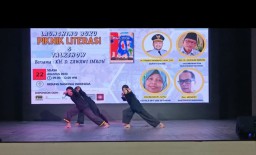 UPT SD Negeri 20 Gresik Launching Buku Piknik Literasi & Talk Show, GPMB Tampilkan Seni