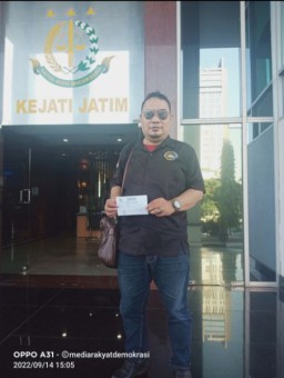 Buntut Statemen Di Media Yang Dianggap Fitnah, LSM GARAD Somasi Kasie Penkum Kejati Jatim