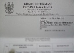 Hasil Putusan Sidang Sengketa Informasi Antara MRD Melawan BPKAD, KI Jatim Perintahkan Hal Ini