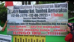 Gus Mudhlor Jadi Pesakitan KPK Mengingatkan Persoalan Penggusuran Warung Bibis Yang Dijadikan Pintu Masuk Utama RSUD Sibar Tanpa Ada Ganti Rugi