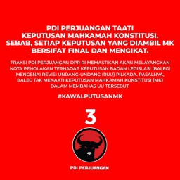 Taati Putusan MK Soal Ambang Batas Pilkada, PDIP Bakal Layangkan Nota Penolakan Keputusan Baleg DPR RI Terkait Revisi RUU Pilkada