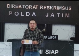 Pengaduan Dugaan Tipikor dan UU PERS Atas Proyek Pengerjaan Lindung Tebing Pintu Air Jagir PT Jasa Tirta 1 Ditangani Subdit III Reskrimsus Polda Jatim
