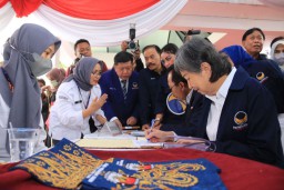 Daftar ke KPU, NasDem Jatim: Calon Legislatif Kita Baik dan Amanah