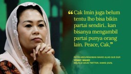 Diminta Gabung Di Tim Pemenangan Capres 2024, Yenny Wahid : Asal Bukan Cak Imin
