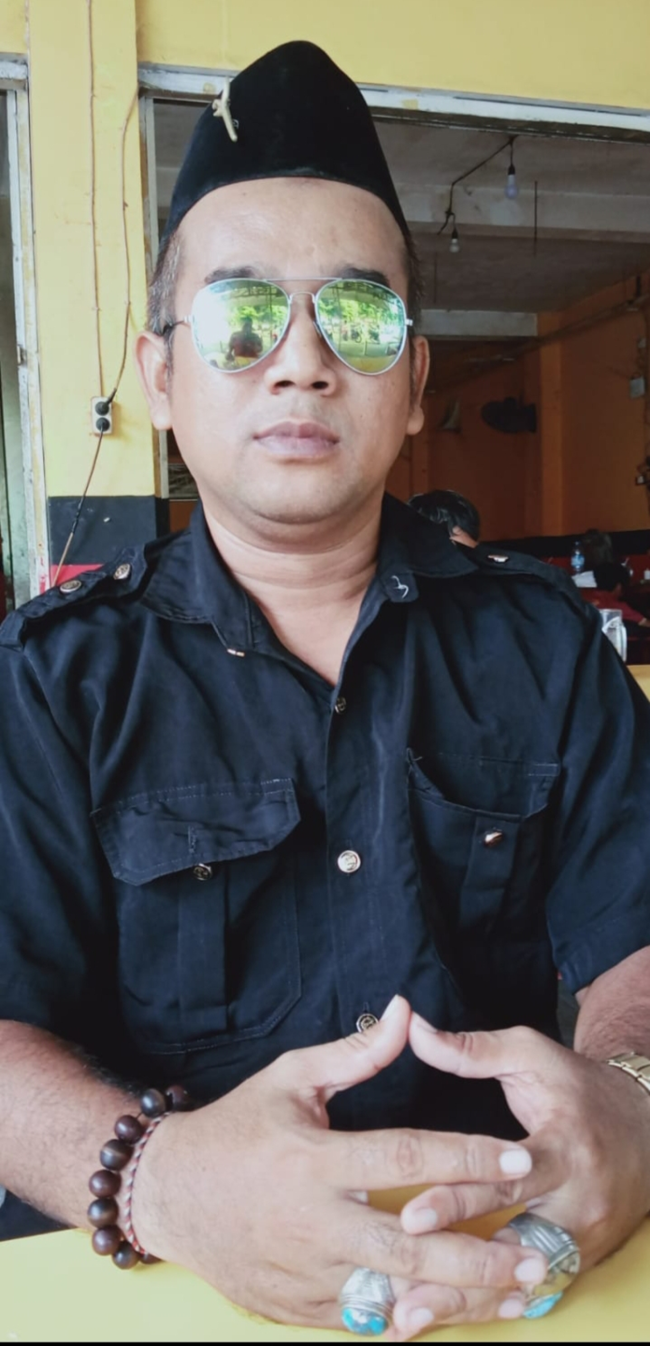 Zainal (Z) pemimpin media online yang kini dilaporkan Dugaan Pencemaran nama baik