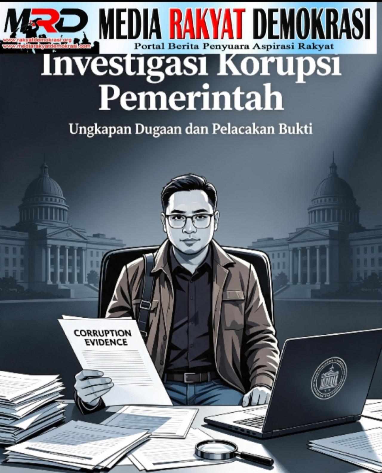 Diduga Rekayasa Aset Negara Dan Rugikan Keuangan Daerah, MRD Resmi Adukan Sejumlah Pejabat Teras Pemprov Jatim Ke Polisi