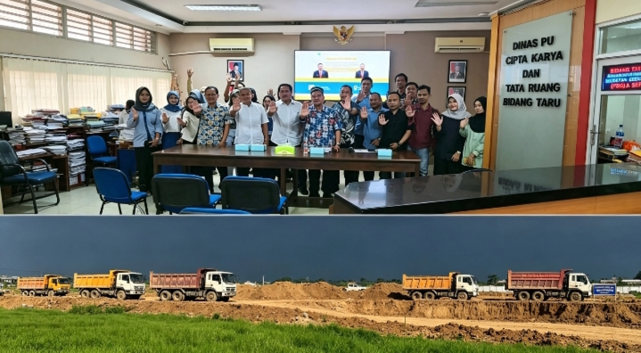 Gambar ilustrasi ketidak singkronan kinerja Kadis P2CKTR Sidoarjo