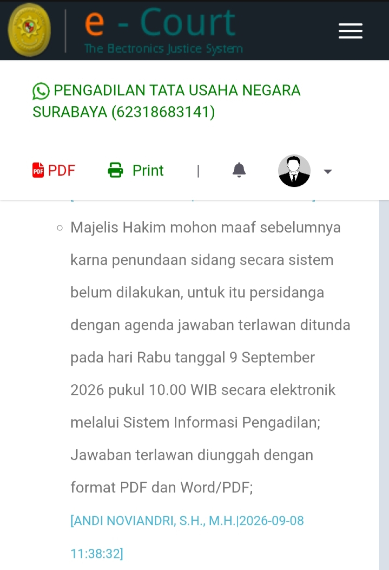 Gagal Unggah Jawaban Sengketa Aset, Hakim Beri Kelonggaran Darurat 24 Jam Bagi BPKAD Jatim, MRD Protes Keras!