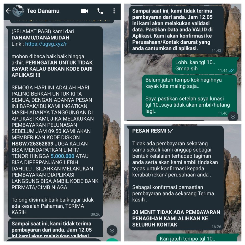 Diduga Pinjol Danamu Ancam Tagih Ke Semua Kontak Nasabah Padahal Belum Jatuh Tempo, Pengawasan OJK Dipertanyakan