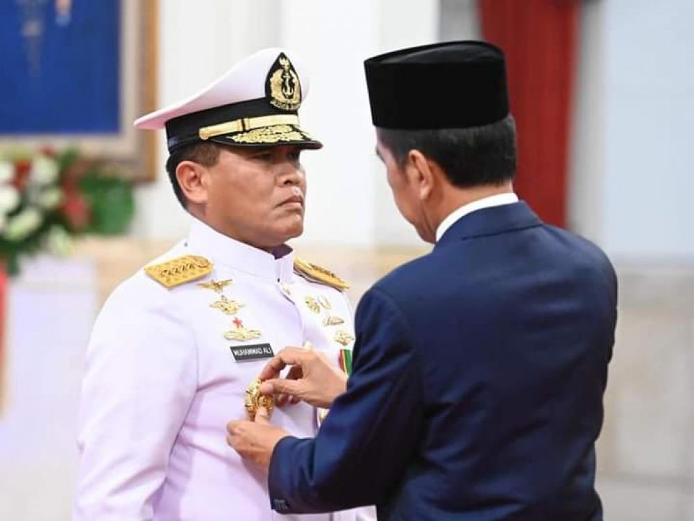 Sosok Laksamana Muhammad Ali Yang Dilantik Jokowi Jabat KASAL, Karirnya Mentereng