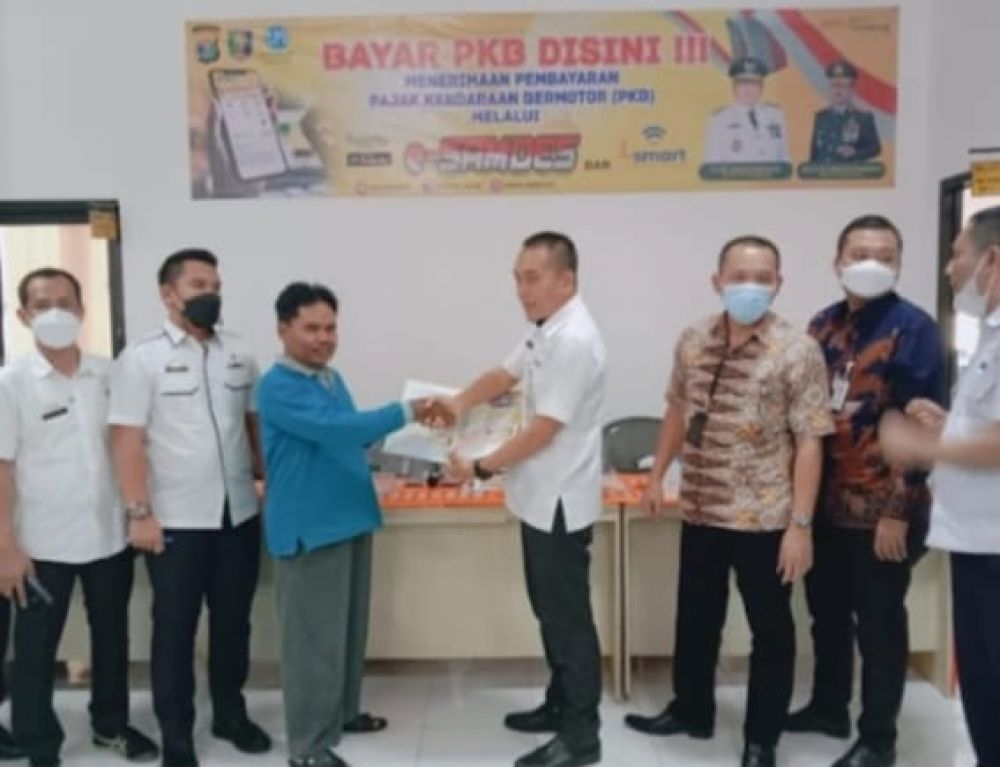 Kepala UPTD Wilayah Xl Tulang Bawang Coffee Morning Sosialisasi Aplikasi E-Samdes