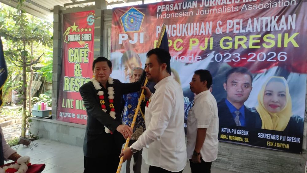 Selamat Dan Sukses Atas Pengukuhan DPC PJI Gresik Periode 2023-2026