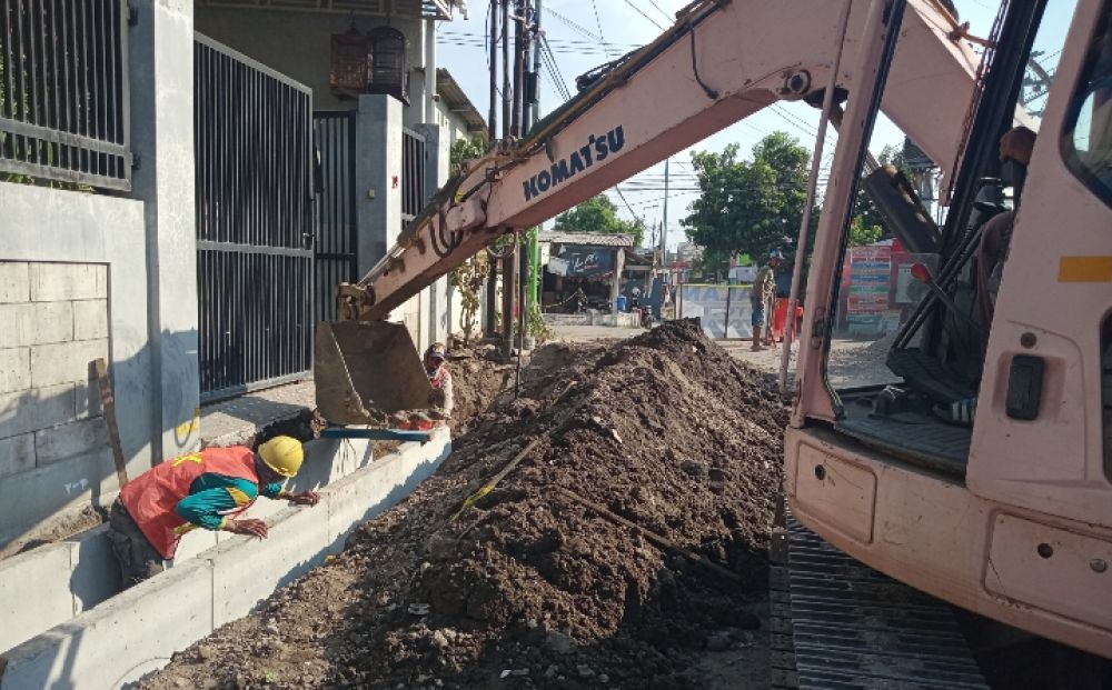 Proyek Jalan Mangga S/D Gadung Desa Wage Sidoarjo Diduga Dikerjakan Asal-Asalan, Dan Sogok Wartawan