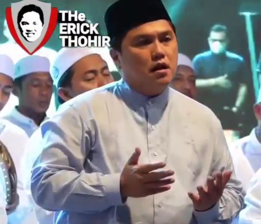Hadiri Majelis Shalawat At-Thohir Ponpes Salafiyah Syafiiyah Situbondo, Erick Tohir Ingin Ponpes Jadi Mercusuar Peradaban