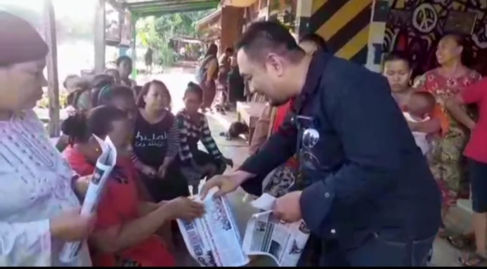Jum'at Legi Berkah, MRD Santuni Janda Dan Fakir Miskin Warga Bentaran Kali Jagir Surabaya