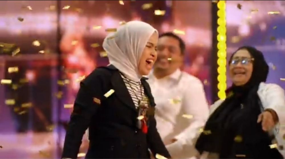 Suara Malaikat Putri Ariani Memikat Hati Simon Cowell, Hingga Mendapatkan Golden Buzzer Di Acara The America's Got Talent Season 18