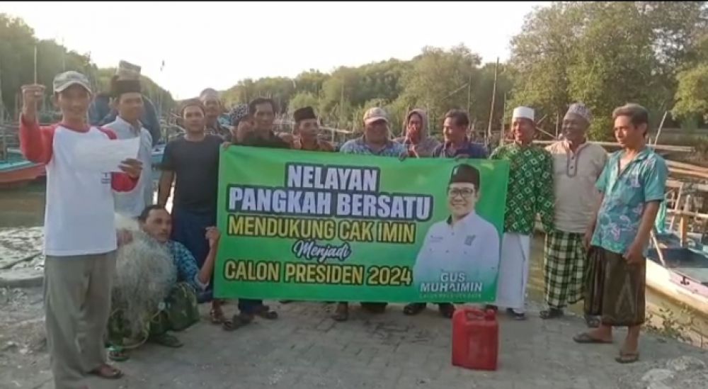 Dinilai Berhasil Perjuangkan Nelayan, Komunitas Nelayan Tradisional Ujung Pangkah Gresik Dukung Cak Imin Presiden 2024