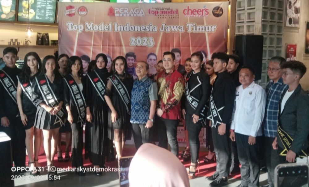 Ajang Pencarian Bakat Top Model Indonesia Jawa Timur 2023, Puluhan Finalis Rebutkan Tempat Terbaik Pada 3 Kategori
