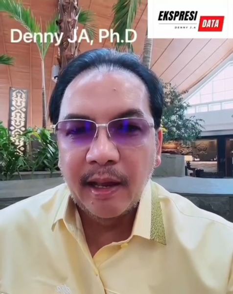 Hasil Survei Denny JA : Mayoritas Masyarakat Tak Setuju Presiden Disebut Petugas Partai