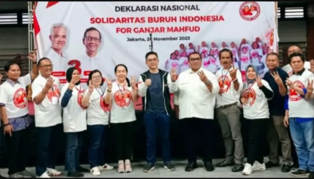KSBSI Deklarasikan Dukung Ganjar-Mahfud Di Pilpres 2024