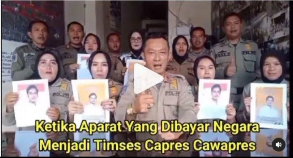 Viral Vidio Satpol PP Garut Terang-Terangan Dukung Gibran, Apakah Diperbolehkan Dalam Aturan? Simak Aturannya Sebagai Berikut