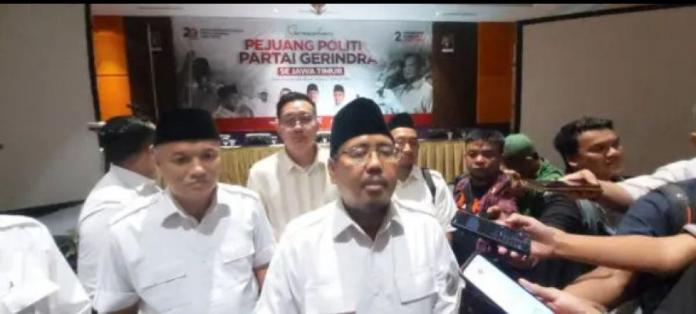 Rekom Gerindra Hanya Untuk Khofifah Pada Pilgub Jatim 2024, Usung Anwar Sadad Untuk Cawagubnya?