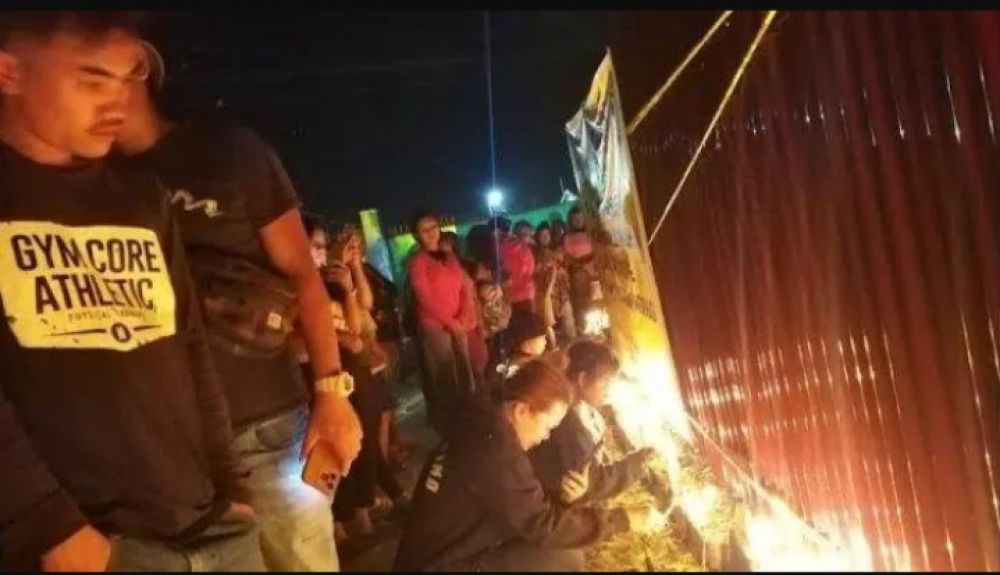 Aksi Solidaritas Untuk Wartawan Sempurna Pasaribu