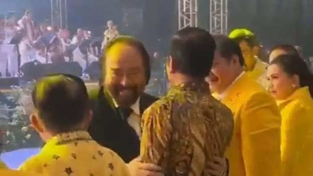 Jokowi Di HUT Golkar Sebut Jangan Sembrono Deklarasi Capres, Begini Tanggapan Surya Paloh