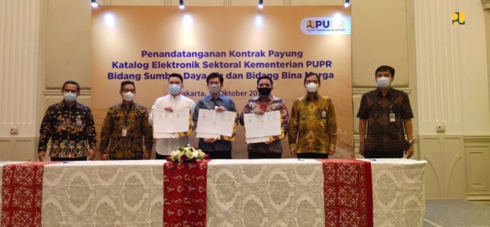 Tingkatkan Penggunaan e-Katalog Bidang SDA Dan Bina Marga. Kementrian PUPR Jamin Pengadaan Barang Jasa Lebih Cepat, Transparan Dan Berkualitas 