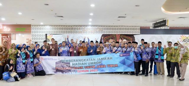 BANK BPR Jatim Berangkatkan 30 Pegawainya Ibadah Umroh Dan Beri Dana Talangan Bagi Nasabah, Buruan Daftarkan Diri..
