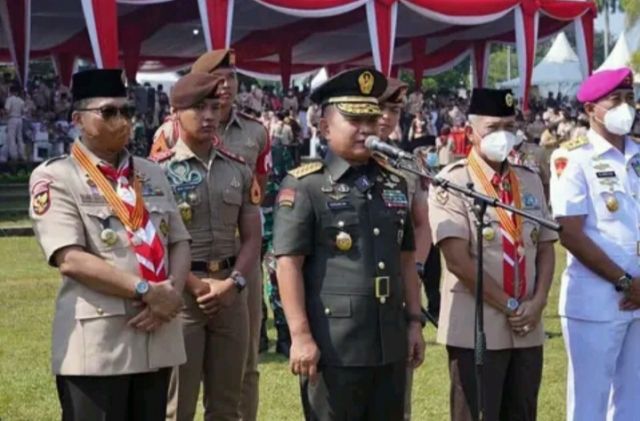 Pesan Kasad Dudung Di Jambore Nasional XI Tahun 2022