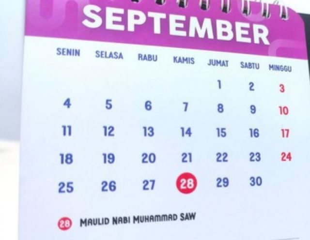 Pemerintah Tetapkan Libur 4 Hari Peringati Maulid Nabi Muhammad SAW, Berikut Jadwal Dan Sisa Libur Nasional Tahun 2023