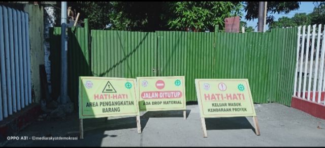 Pengaduan Proyek Lindung Tebing Kali Jagir PT Jasa Tirta 1 Dilimpahkan Ke Polrestabes Surabaya